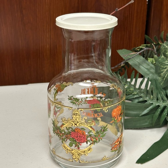 Vintage Libbey Old Farmer's Almanac Glass serving Bottle - Picture 2 of 12